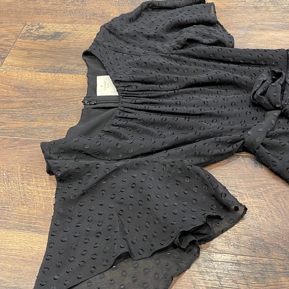 Kate Spade Spice Things Up Clip Dot Black Dress Women’s Size 00 - Picture 4 of 12